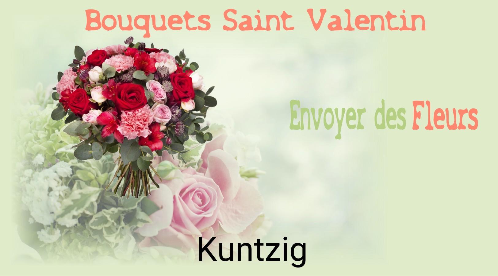 Roses de Saint-Valentin livrées à Kuntzig